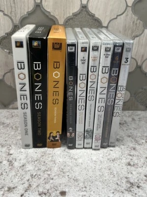 BONES DVD Sets, THE COMPLETE 1-8 SEASONS+Final Chapter, 5-FinCha Still Sealed Tv - Image 1 of 4