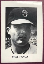 1968 Seattle Angels Popcorn Steve Hovley Pacific Coast League Angels Farmhand