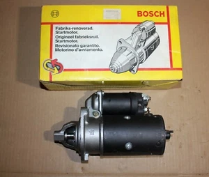 GENUINE OPEL REKORD SENATOR MANTA ASCONA 1.6L 2.0L ENGINE STARTER BOSCH NEW OEM - Picture 1 of 9