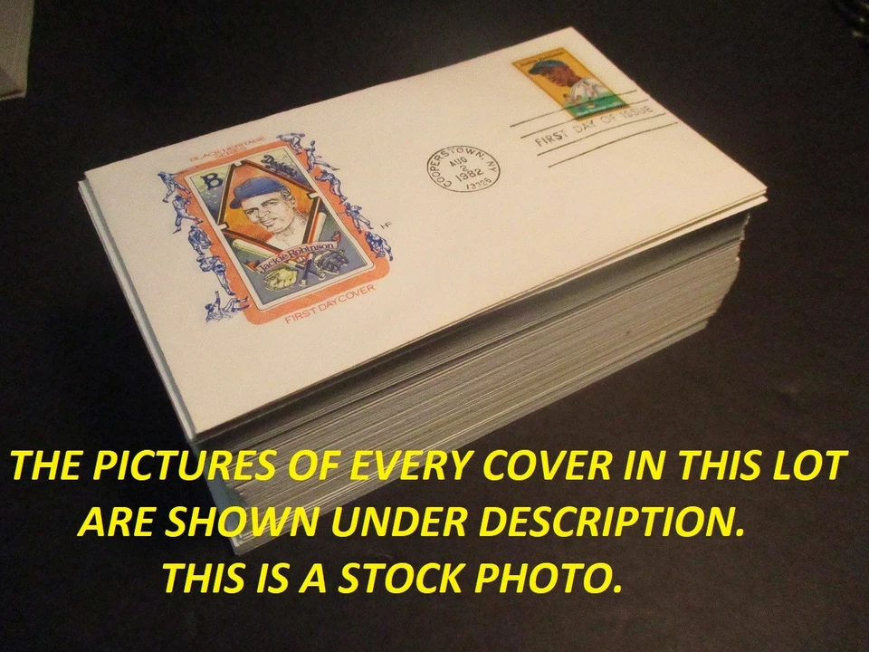 KAPPYSS FDC100/10 WoW SUPER LOT OF 100 UA VARIOUS CACHETS SOME DUAL CANCELS - Image 1 of 1