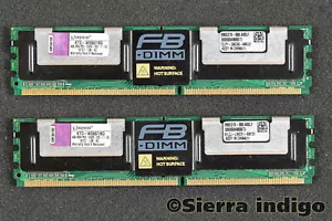 Kingston KTD-WS667/8G 8GB kit of 2x4GB PC2-5300F-555-11-E0 Server memory RAM - Picture 1 of 1