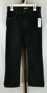The Children's Place Girls Dark Blue Denim Boot Cut Jeans Size M/8 NEW - Picture 1 of 5