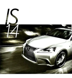 2014 Lexus IS VERKAUFSPROSPEKT KATALOG mit FARBKARTE ~ 30 SEITEN ~ 9" X 11" - Bild 1 von 12