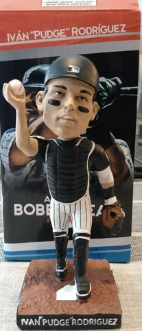 Ivan Pudge Rodriguez All Star 2017 Bobble Head NIB Cover