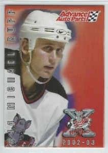 2002-03 Albany River Rats (AHL) Advance Auto Parts Michael Rupp