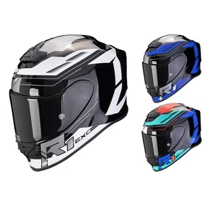 Scorpion Motorrad Helm EXO-R1 EVO Air Blaze Racing Integralhelm Sport - Bild 1 von 10