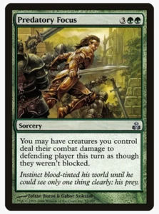 Predatory Focus - Guildpact (GPT) (x4) PLAYSET MtG Magic the Gathering NM/LP - Picture 1 of 1