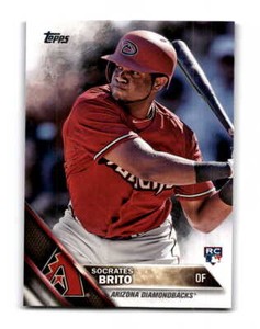 2016 Topps  Socrates Brito  RC 580