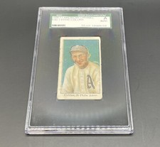 1909-11 American Caramel E90-1 Eddie Collins Graded SGC A Auth