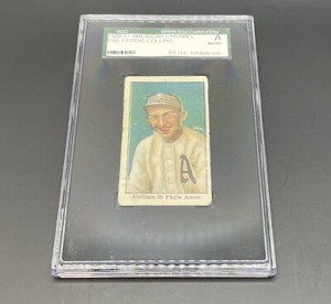 1909-11 American Caramel E90-1 Eddie Collins Graded SGC A Auth