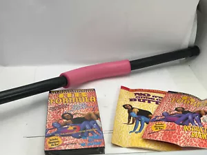 Richard Simmons AB Butt Formula Bar 1998 VHS Juego de folletos de entrenamiento Nuevo stock antiguo - Imagen 1 de 13