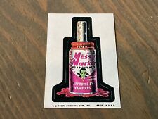 1974 Topps Wacky Packages Packs Series 9 Messy Marker Magic Great Shape