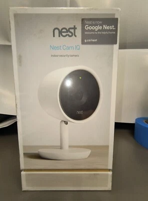 Nest NC3100US Cam IQ Indoor 1080p HD Wireless Security Camera - White - Image 1 of 2