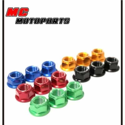 CNC Rear Sprocket Nuts Kit Set For Honda CB1000R RA CBR1000RR Foto 1 de 4