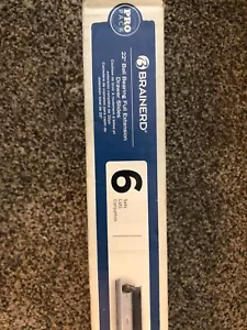 Qty 6 Brainerd Bearing 22" Drawer Slides Heavy Duty Extension Ball D80622V-ZP-R - Picture 1 of 3