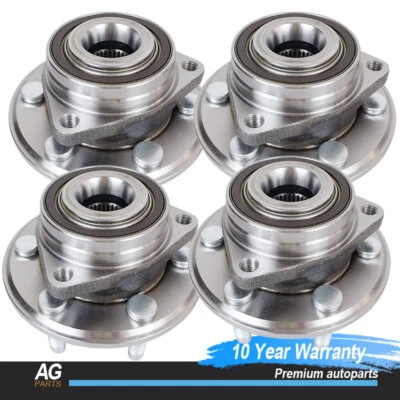 Подшипник ступицы переднего заднего колеса в сборе для Cadillac SRX Saab 9-4X 4 шт. - Изображение 1 из 4