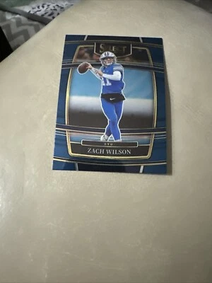 2022 Select Draft Picks Blue #41 Concourse Zach Wilson Jets - Image 1 of 2