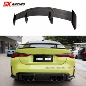 For BMW M6 F06 F13 Real Carbon Fiber GT Rear Trunk Spoiler Tail Wing 2012-2019 - Foto 1 di 24