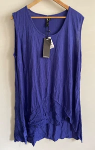 NEW w Tags Taking Shape TS Sleeveless 'Escape" Tunic Top Plus Size S (Aus 16-18) - Picture 1 of 8