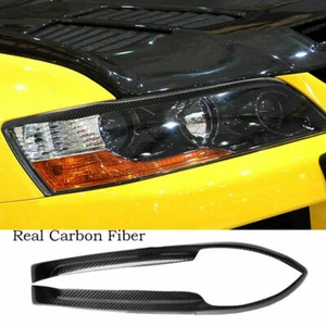 Borde de párpados de fibra de carbono para Mitsubishi Lancer EVO 7 8 9 03-07 - Imagen 1 de 12