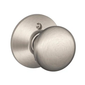 Satin Nickel Plymouth Dummy Knob - Picture 1 of 1