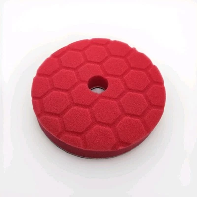 Almohadilla de pulido/compuesto rojo hexagonal mejorada para reparación de disco fácil JFJ - arañazos menores Foto 1 de 4