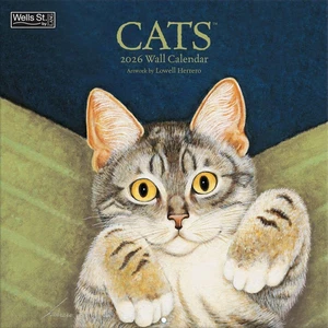 Gatti 2026 Calendario da parete 12X12 (26997001718) - Foto 1 di 4