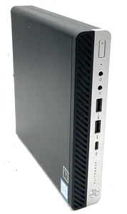 HP EliteDesk 800 G4 I5-8500T 2.10 GHZ 16GB RAM 256GB SSD W10 Pro - Afbeelding 1 van 5