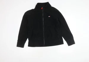 Tommy Hilfiger Women's Black Fleece Jacket M - Picture 1 of 12