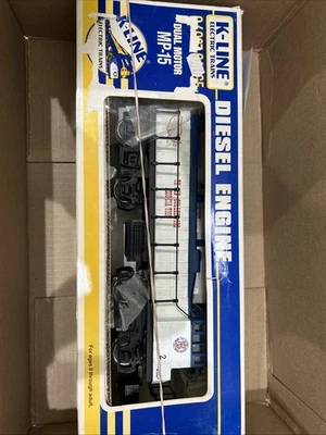 K-LINE O-GAUGE TRAIN COLLECTORS ASSOCIATION K-2222 MP-15 DIESEL W/BOX For Parts - Image 1 of 4