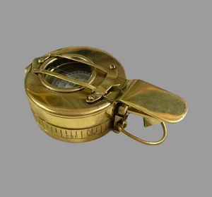 Brújula prismática náutica de latón. El mejor regalo de Navidad - Imagen 1 de 4