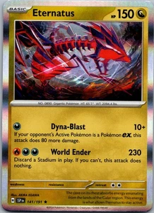 Eternatus Holo SV08: Surging Sparks 141/191 NM - Picture 1 of 2