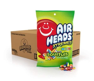 Airheads Xtremes Sourfuls Rainbow Berry Candy, 6 oz Bulk Party, 12-Pack - Picture 1 of 9