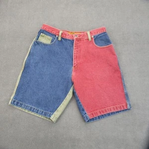 Vintage Quicksilver Shorts 32 rot Skater Baggy Jorts 80er Color Block Talon RAR - Bild 1 von 14