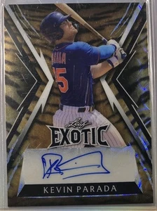 2023 Leaf Exotic Kevin Parada Auto /8 BA-KP1 - Picture 1 of 2