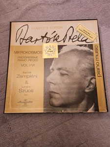 BARTOK: Mikrokosmos Vol. I-VI-M1970 3LP BOX w/GLOSSY BOOKLET Hungaraton NM - Picture 1 of 4