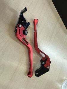 Motorcycle Brake Clutch Pivot Levers Adjustable CNC For TTR125 TTR125L/LE00-23 - Picture 1 of 2