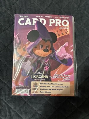 PREMIER Trading Card Pro Magazine Issue #1 IN HAND Disney Lorcana Pokemon Metazoo