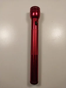 Torcia Grande Mag-Lite 4-D Cell 15" Rossa | Testata, Funzionante - Foto 1 di 7