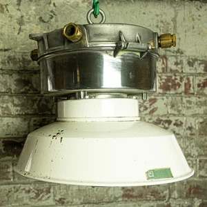 Salvaged Killark Explosion Proof Light with Shade (Large) Wall Mounted /Pendant - Picture 1 of 5