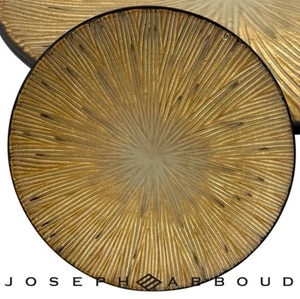 Joseph Abboud Environments Ventana Appetizer/salad Plate Lt. Dark Brown vintage - Picture 1 of 12