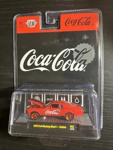 🔥CHASE 2025 M2 Machines Coca Cola 1970 FORD MUSTANG MACH 1 CUSTOM A52 24-56 - Picture 1 of 8