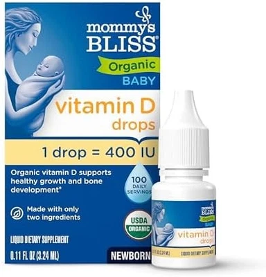 Organic Vitamin D Drops for Infants 100 Servings - Image 1 of 4