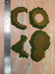 3D gedruckte bemalte Artillerie Granatenlöcher Miniatur Wargaming Gelände 4 Stück Lot C - Bild 1 von 3