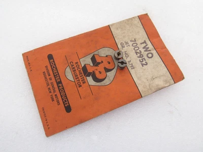 NOS 1955-56 雪佛兰 Belair 210 Nomad V8 265 罗切斯特 2BC 测量喷射 GM 7002952 — 第 1/4 张图片