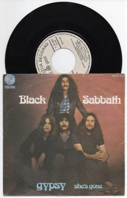 BLACK SABBATH- Gypsy Single Vinyl Record RTB Pressing Jugoslavia 1976  - VG+/VG+ - Image 1 of 3