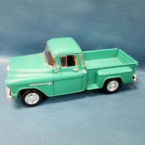 Solido 1955 Chevy Stepside Pickup #ss7602 1:24 Scale Diecast Teal Green - Picture 1 of 9