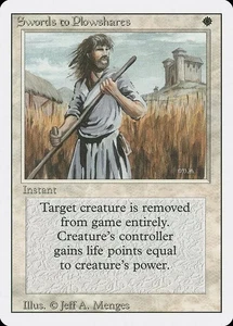 MTG Swords to Plowshares [Revised Edition LP TO MP L12 - Picture 1 of 1