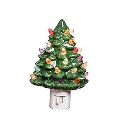  Рождественская елка тематический ночной свет Xmas праздничный зимние праздники дома прихожей  - Изображение 1 из 3