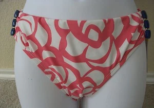 NWT Genuine PERRY ELLIS hipster swim bikini bottom pant, size S,M, L,solid/multi - Picture 1 of 16